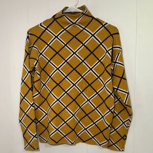 Women’s mustard pullover sweater size small